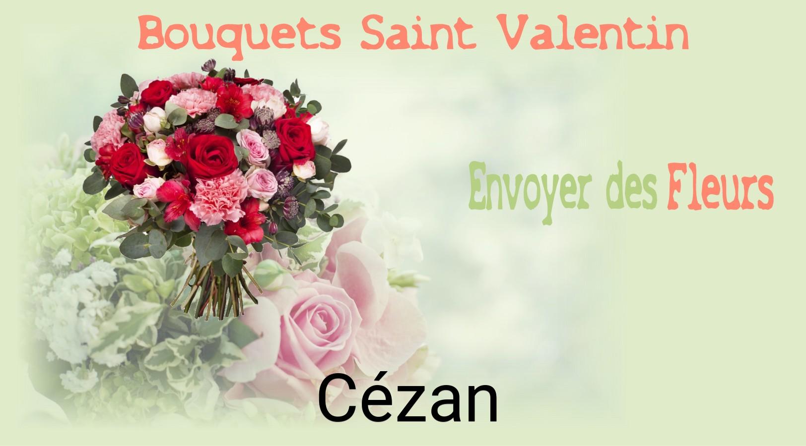 Roses de Saint-Valentin livrées à Cézan